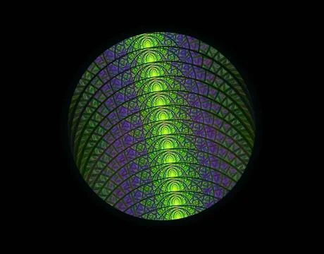 Abstract fractal image Stock Illustration