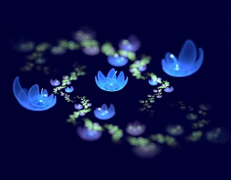 Abstract fractal image Stock Illustration