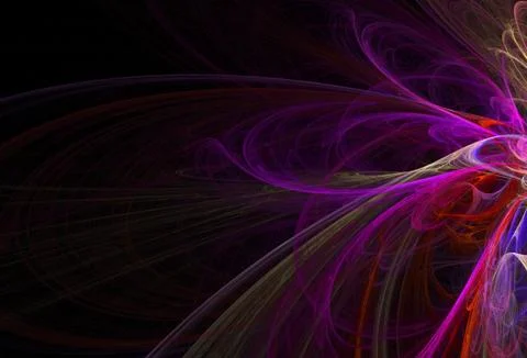 Abstract Fractal Layout Illustrazione stock