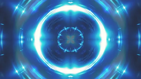 Abstract fractal light background. Digital 3d rendering backdrop Stock Footage 138807412