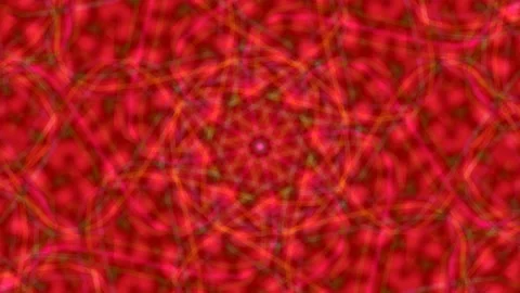 Abstract fractal loop pattern in magenta, vibrant glowing cosmic energy bac.. Stock Footage 337500414