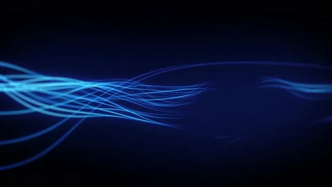 Abstract Fractal Mesh Strings Fx Loop Vidéo 160474215