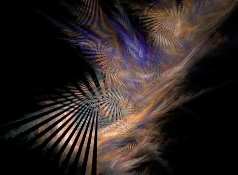 Abstract fractal pattern 스톡 일러스트