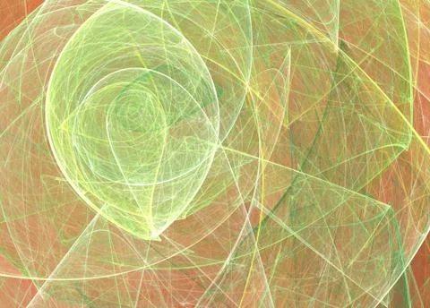 Abstract fractal pattern Illustrazione stock