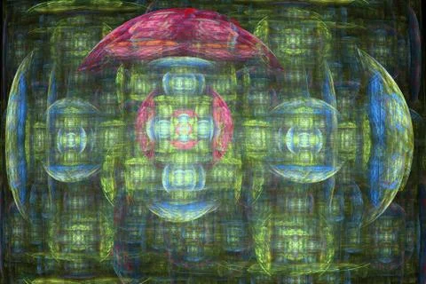 Abstract fractal pattern Stock-Illustration