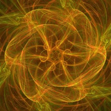 Abstract fractal pattern Stock Illustration