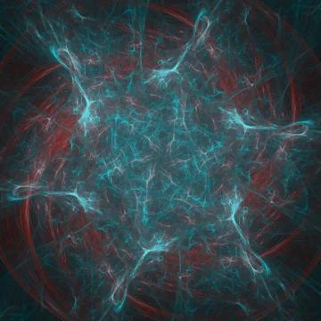 Abstract fractal pattern Stock-Illustration