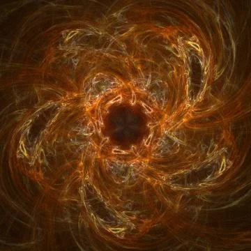 Abstract fractal pattern Stock-Illustration