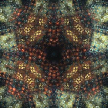 Abstract fractal pattern Illustrazione stock