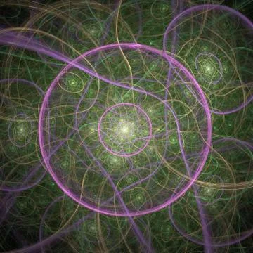 Abstract fractal pattern イラスト素材