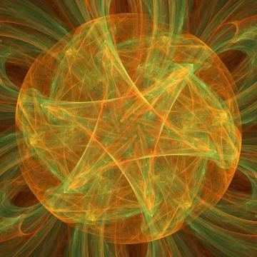 Abstract fractal pattern Stock-Illustration