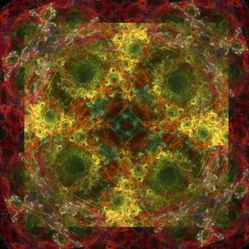 Abstract fractal pattern Stock-Illustration