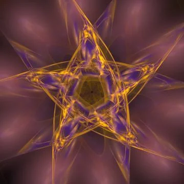 Abstract fractal pattern Stock-Illustration