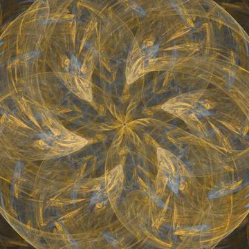 Abstract fractal pattern Stock-Illustration