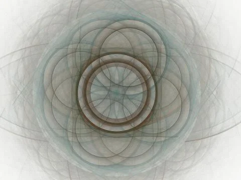 Abstract fractal pattern Stock Illustration