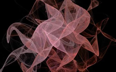 Abstract fractal pattern Stock Illustration