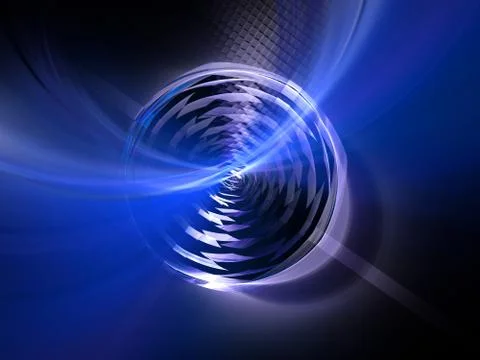 Abstract fractal pattern Stock Illustration