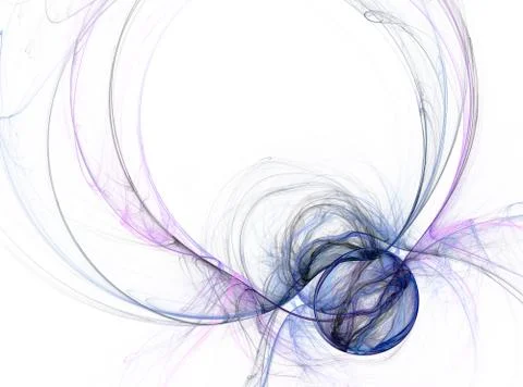 Abstract fractal pattern like a spider Illustrazione stock
