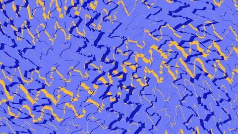 Abstract fractal pattern in vibrant colors Stock Illustration