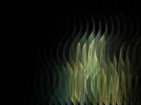 Abstract fractal wave pattern 스톡 일러스트