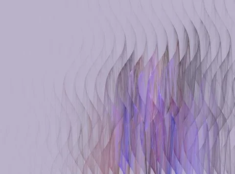 Abstract fractal wave pattern 스톡 일러스트