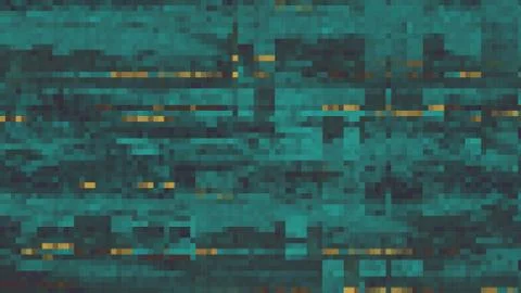 Abstract Fragmented Noisy Pixel Background  - Vector Illustration. Stock Illustration