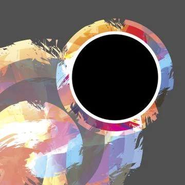 Abstract frame background Stock Illustration