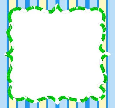 Abstract frame background Stock Illustration