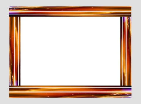 Abstract frame background with luxury colors Stock Illustration