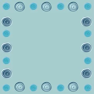 Abstract frame background pattern Stock Illustration