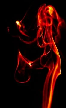 Abstract frame on black background Foto stock