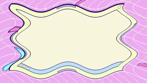 Abstract Frame Design Stock Footage 284404108