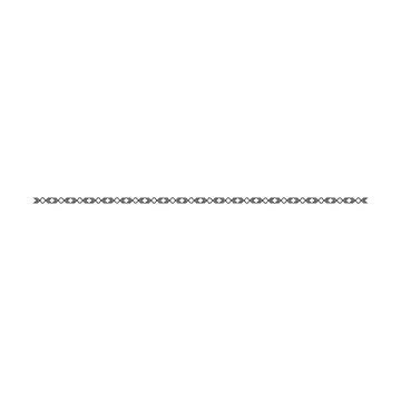 Abstract frame divider border horizontal line vector shape icon for decorat.. Stock Illustration