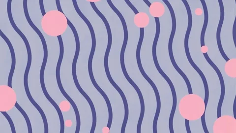 Abstract frame of geometric shapes Stock Footage 259410605