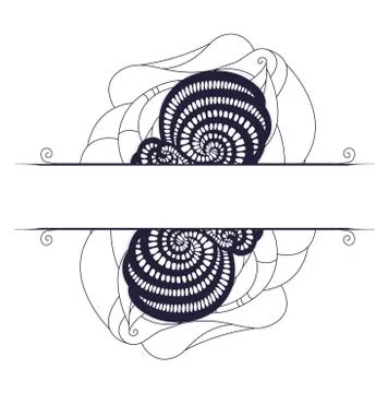 Abstract  frame. Stock Illustration