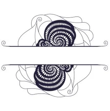 Abstract  frame. Stock Illustration