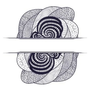 Abstract  frame. Stock Illustration