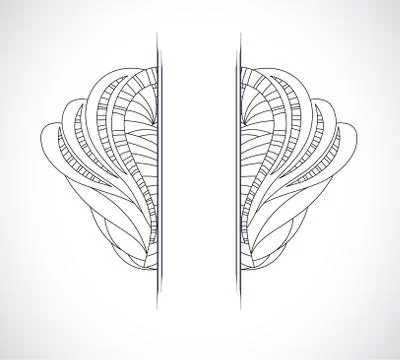 Abstract  frame. Stock Illustration