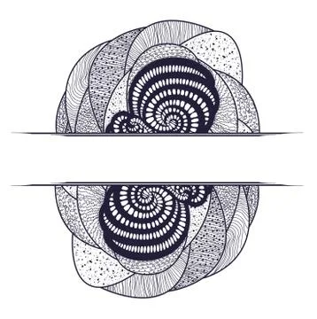 Abstract  frame. Stock Illustration