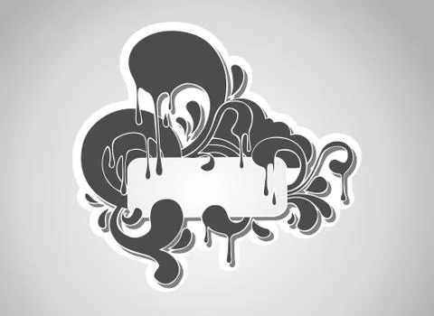 Abstract frame Stock Illustration