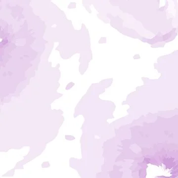 Abstract Frame of spots in trendy spring purple shades in a watercolor manner Stock Illustration