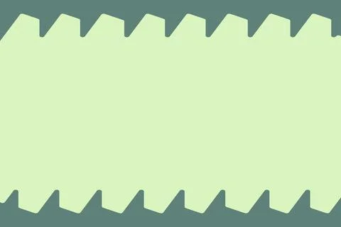 Abstract frame in trendy spring green colors with decorative triangular elements Stock Illustration
