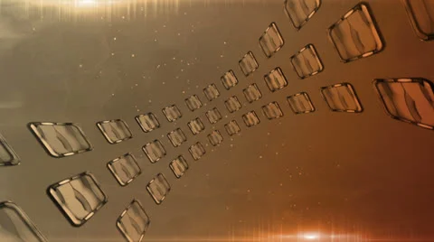 Abstract Frames Amber Orange Stock Footage 25856431