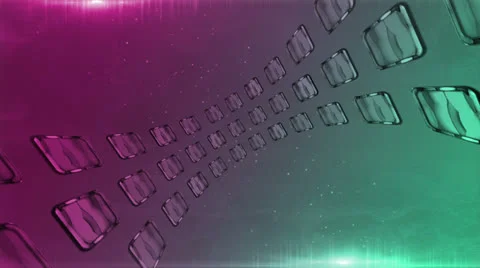 Abstract Frames Pink Green Stock Footage 25856500