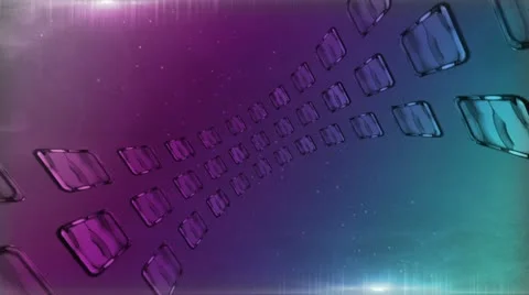 Abstract Frames Purple Blue Stock Footage 20537149