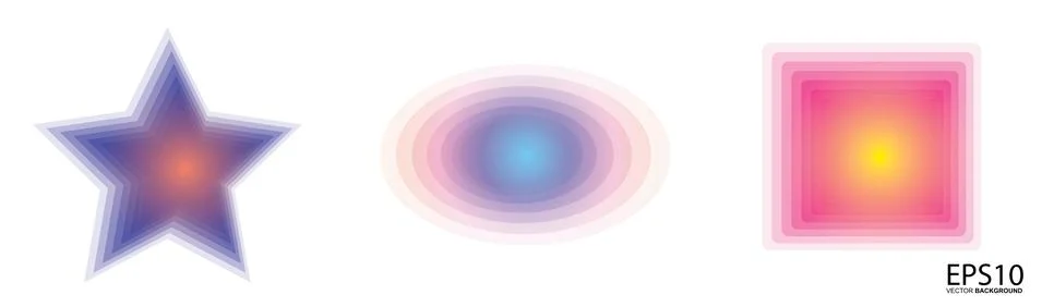 Abstract free form colorful pattern background. Stock Illustration