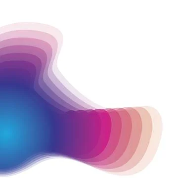 Abstract free form colorful pattern background. Stock Illustration