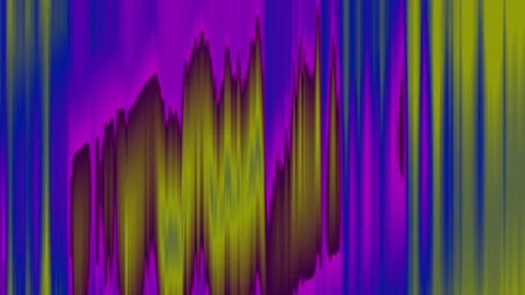 Abstract frequency waveform bands with colorful digital motion background loop Stock-Footage 336286628