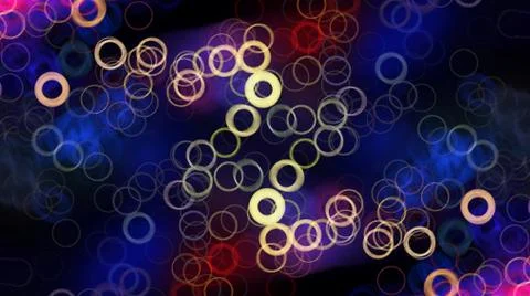 Abstract fresh design background with light circle pattern and shiny colours. Stock Illustration