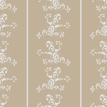 Abstract frogs in Maori style Vector seamless pattern Stock Illustration